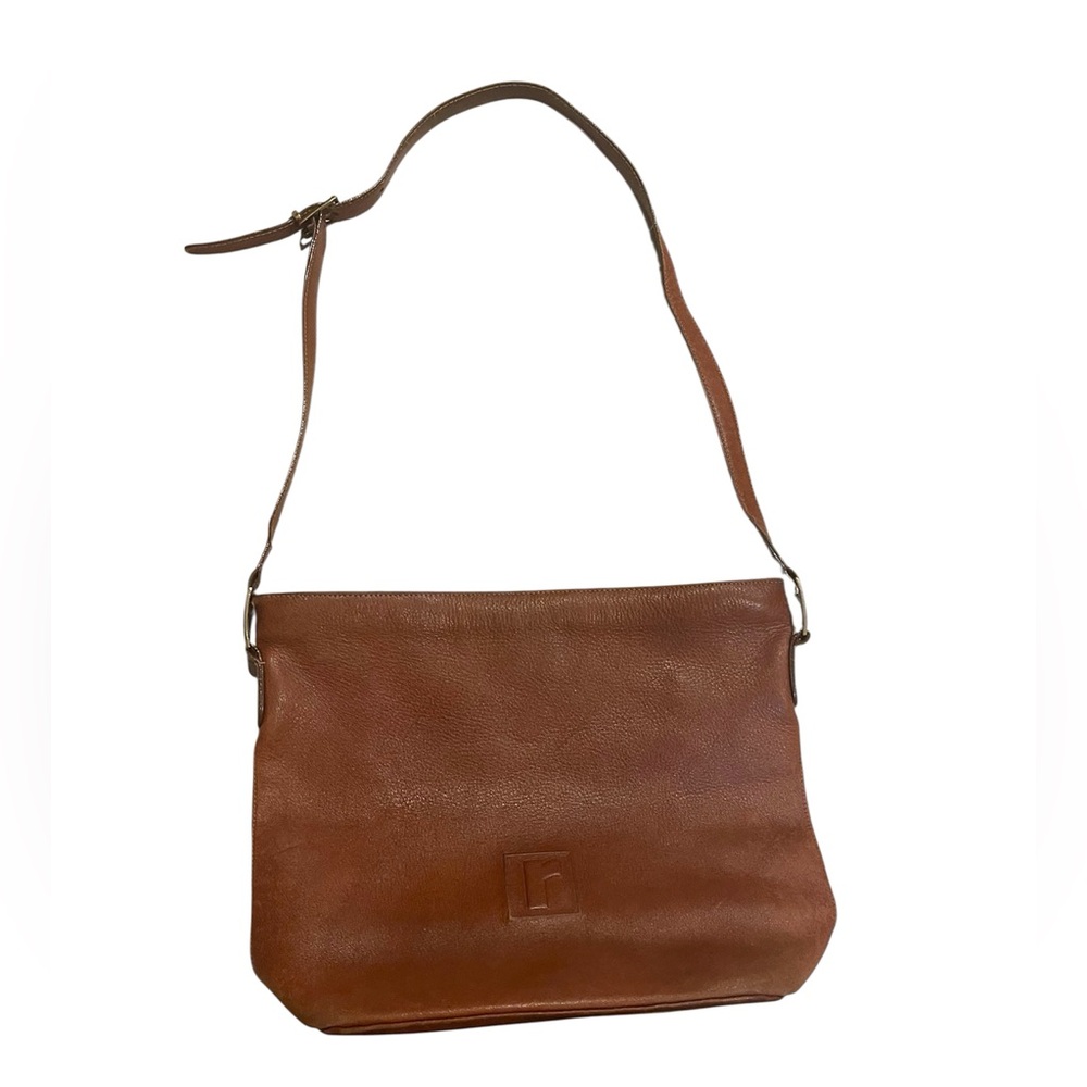 Renoma Vintage Brown Leather Shoulder Bag